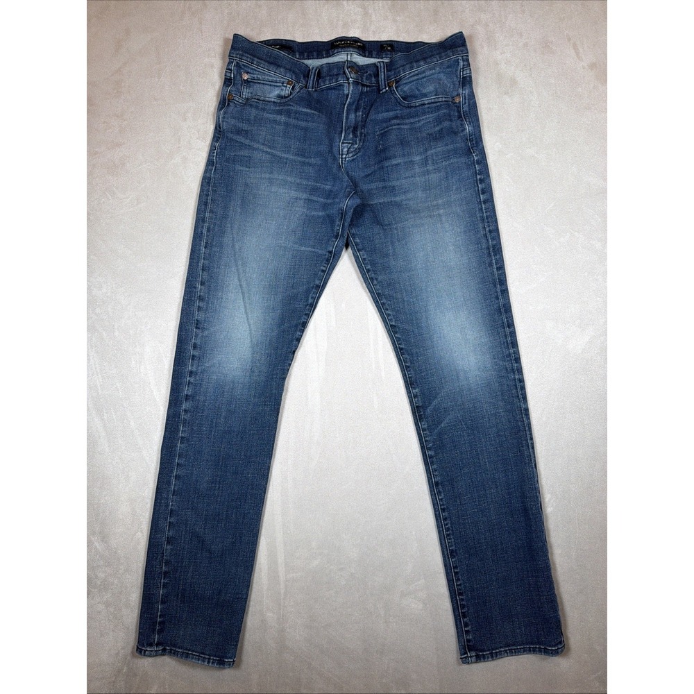 Lucky Brand 410 Athletic Straight Jeans Men's 32x30 Medium Wash Stretch Denim